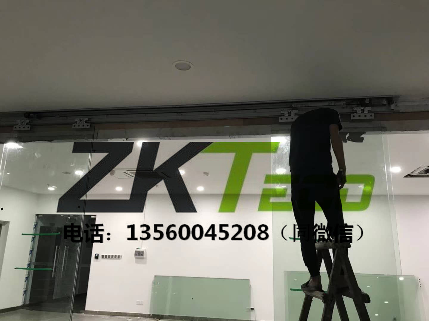 自动玻璃门维修